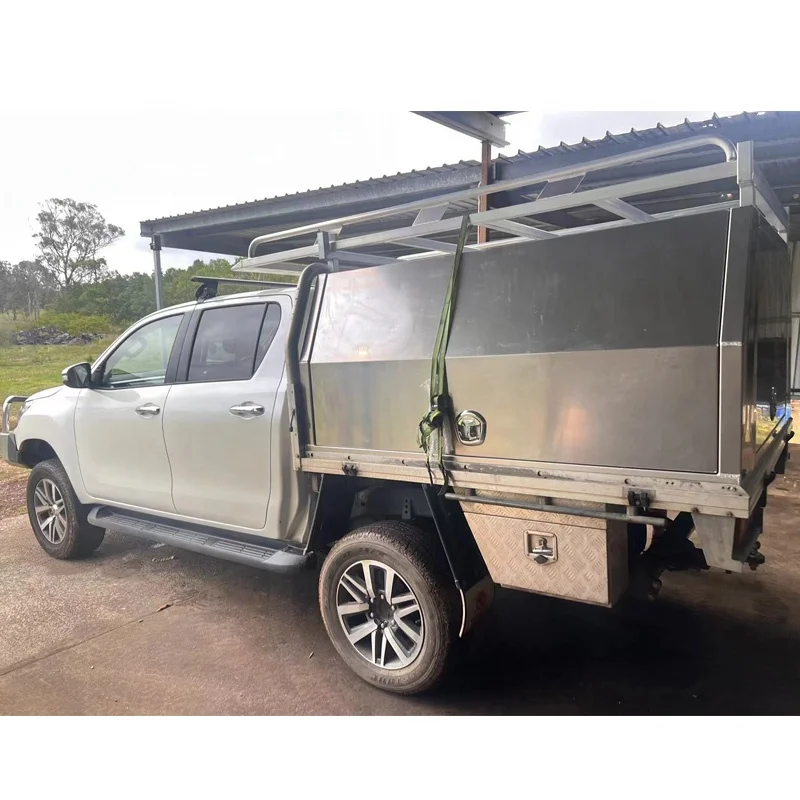 Ute Canopy Toolbox Pickup Tray Truck Bed Aluminium Tray