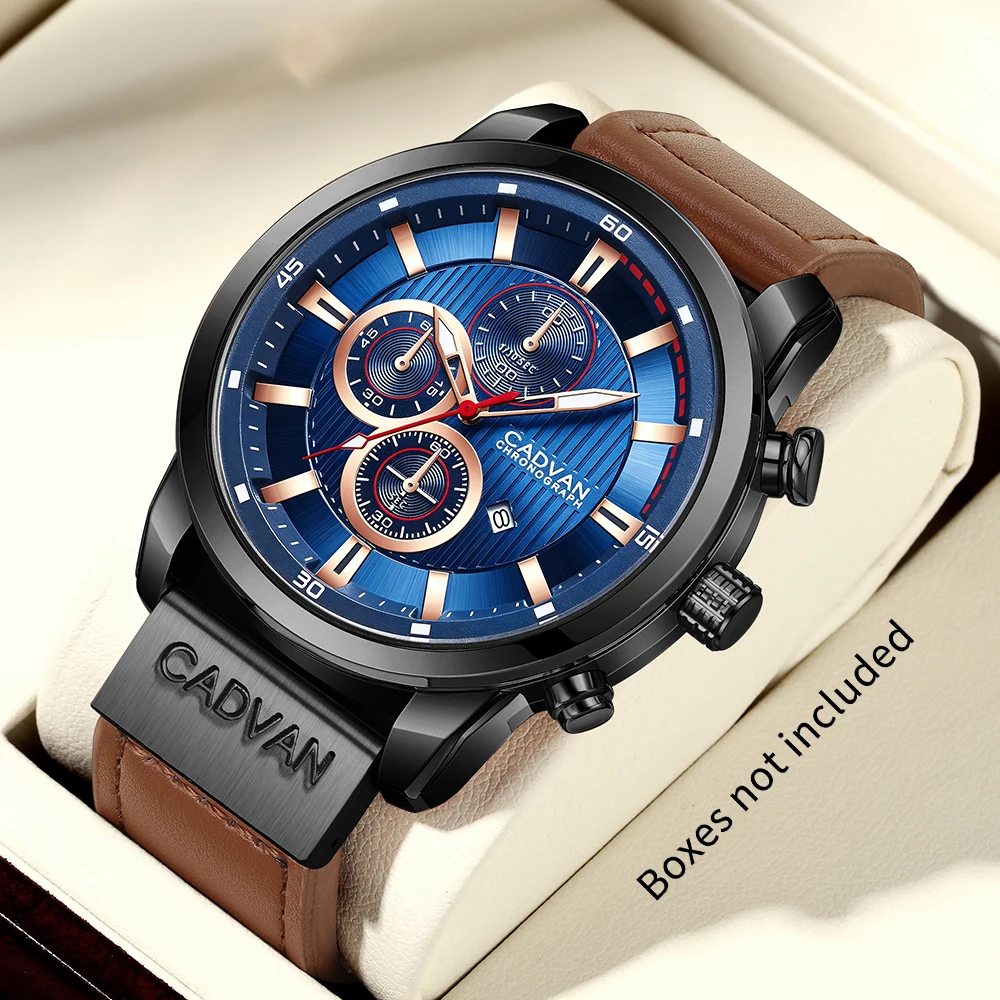 1pc new casual business men's round pointer quartz watch men's timer - daily wear holiday gift