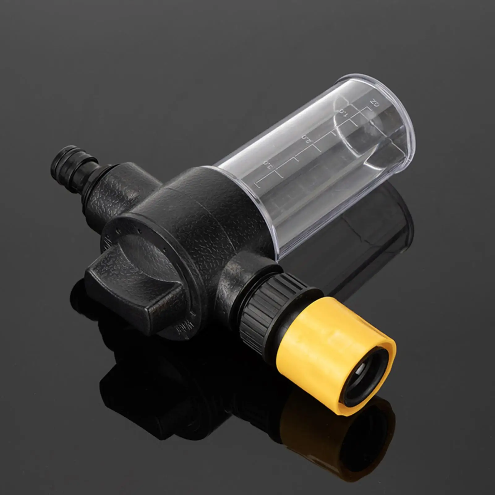 Portable Wash Hoses Spray Nozzle Solution Dispenser Connect Garden Hoses Spray Nozzle for Remover Engine Flush Mixer