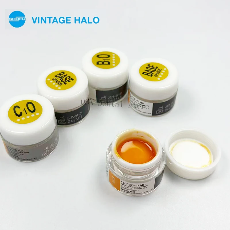 5g/bottle SHOFU Dental Metal Porcelain Paste Denture Processing Special Material Dental Metal Porcelain Paste Porcelain