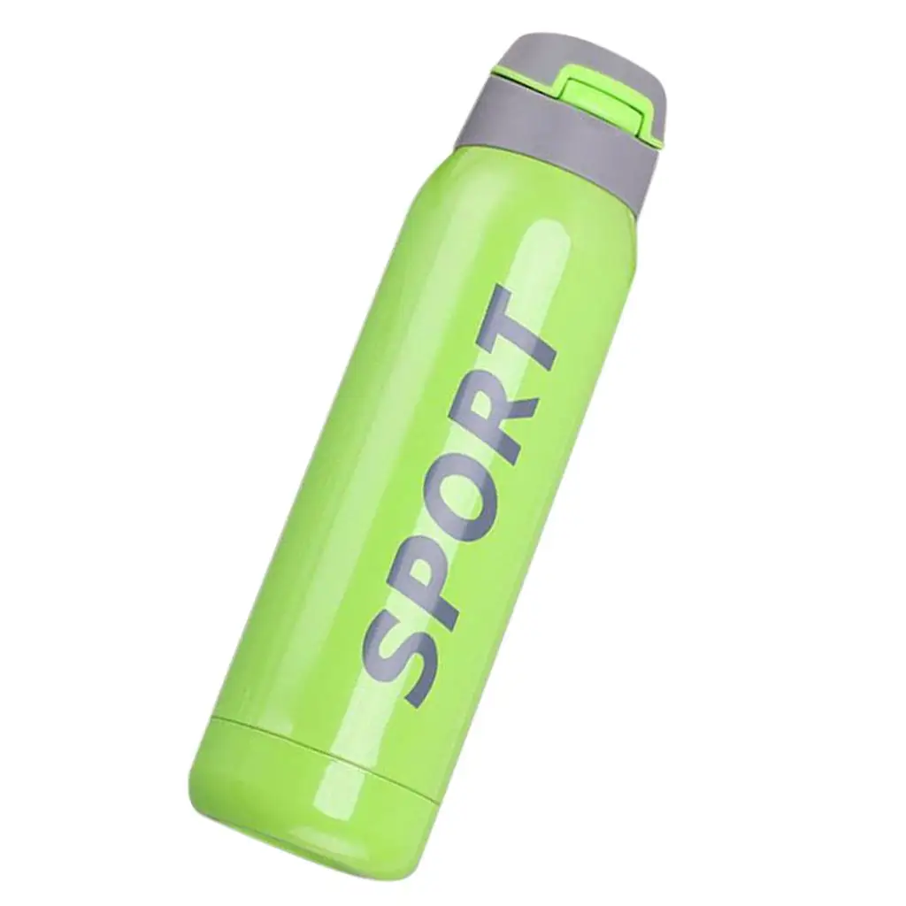 

Vacuum Insulated Water Bottle Leak Proof Stainless Steel Travel Mug for Hot Cold Drinks Camping Sports