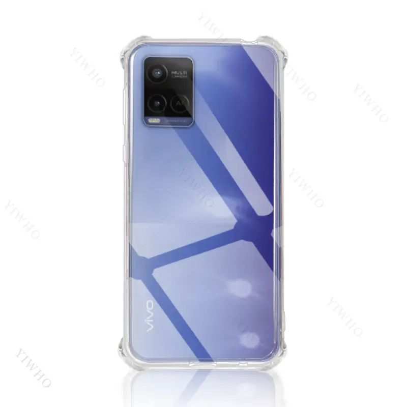 Clear Phone Soft Case for Vivo Y21s TPU Transparent Thin Case for Vivo Y 21 S Y21 21s 6.51