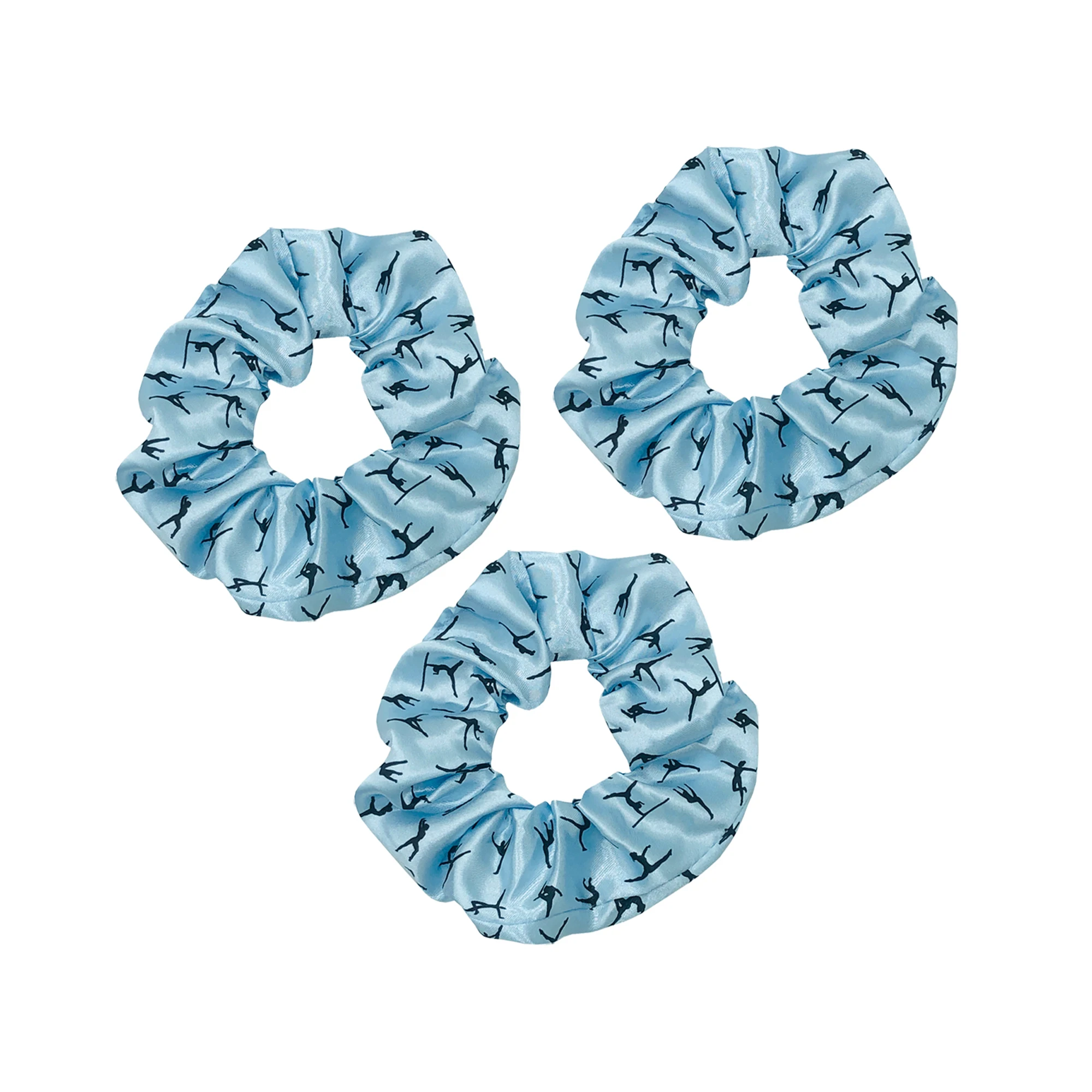 5 Stücke/20 Stücke Gymnastik Tanz Druck Scrunchies Haargummi Hohe Elastizität Elastisches Haarband Pferdeschwanzhalter Frauen Haarschmuck – Detail 16