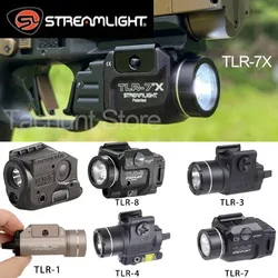 Linterna táctica Streamlight TLR1 HL para pistola con riel Picatinny