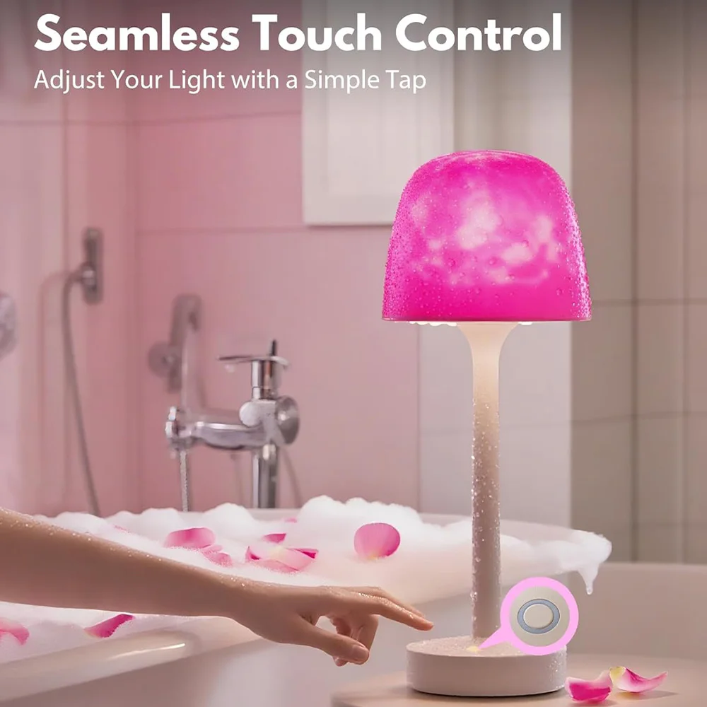 Aurora Projection Lights LED Remote Control Night Light Water Ripple Projection Lamp Bedoom Home Decoration Colorful Table Lamps