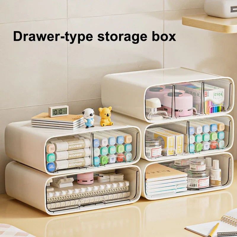 Multi-layer Desktop Storage Box Multi-function Drawer Storage Cabinet Cosmetics Rack Sundries Storage Box