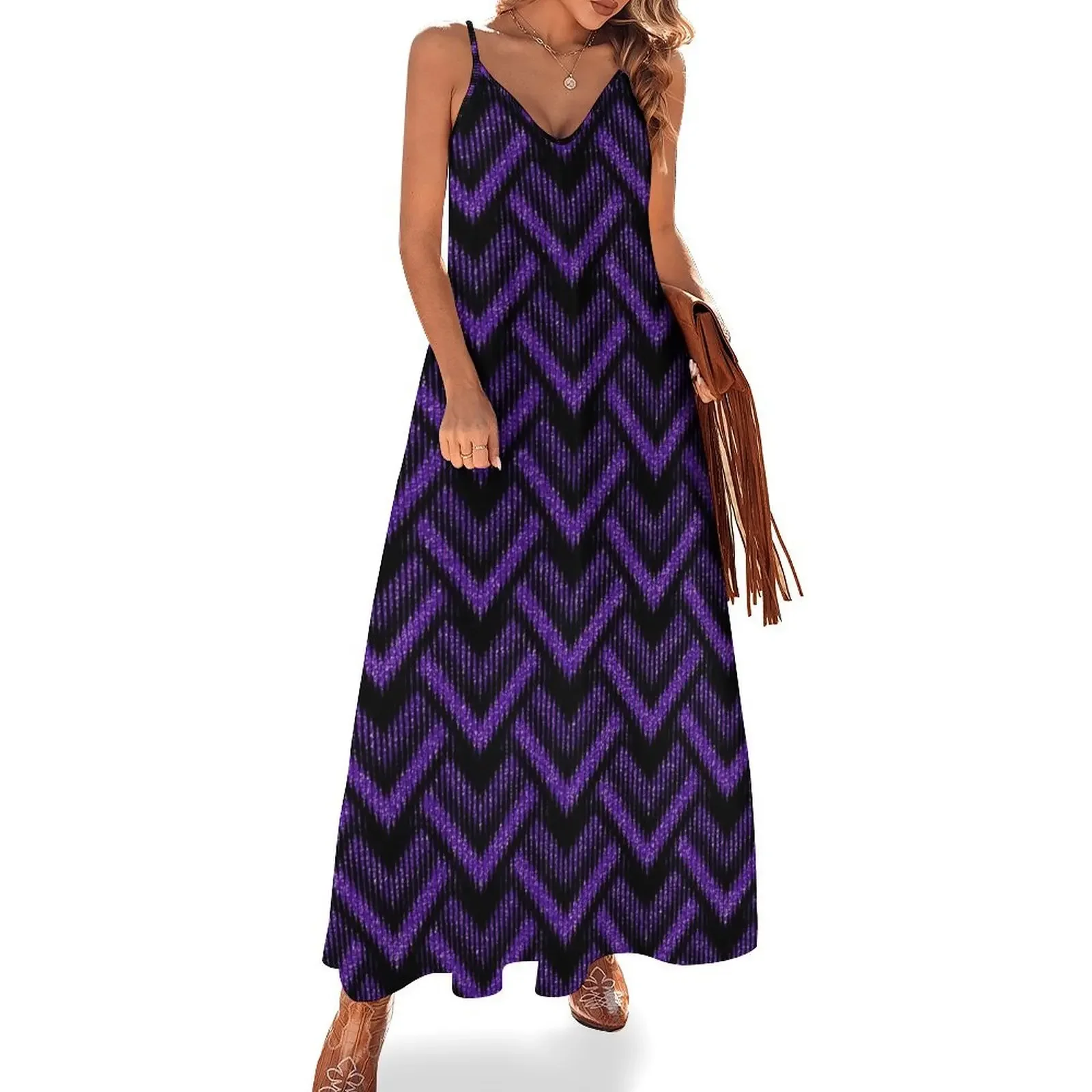 Mystic Mountains Purple Gameday Dress Sleeveless Dress summer dresses women 2024 luxury women's party dress evening prom