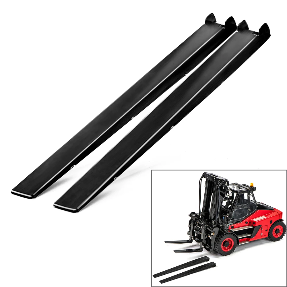 

LESU Metal Extended Fork for 1/14 RC Hydraulic Forklift Model Aoue-Ld160S Upgrade Spare Parts Painted Black Toys TH22606-SMT3