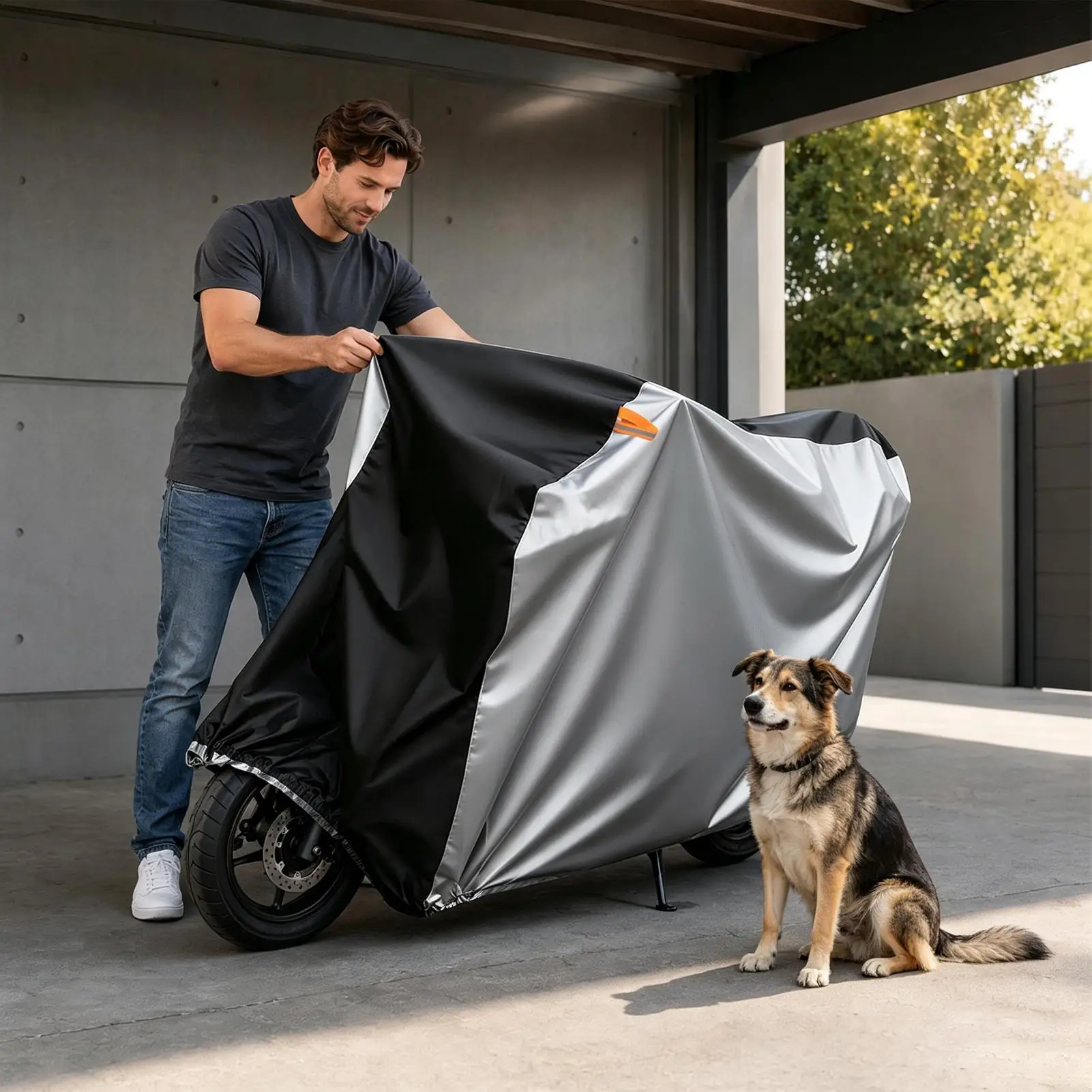 

Bicycle Cover Windproof UV Protection Dustproof Outdoor Electric Tricycle Covers For Adult Kids Cargo Scooter Tricycle Travel