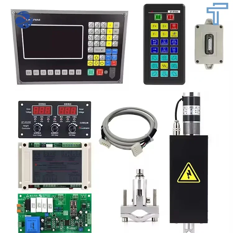 

2Axis Control System SF-2100C Operation Controller of CNC Plasma Flame Cutting Machine SF-2100C+SF-RF06A+SF-HC25K+JYKB-100-DC24V