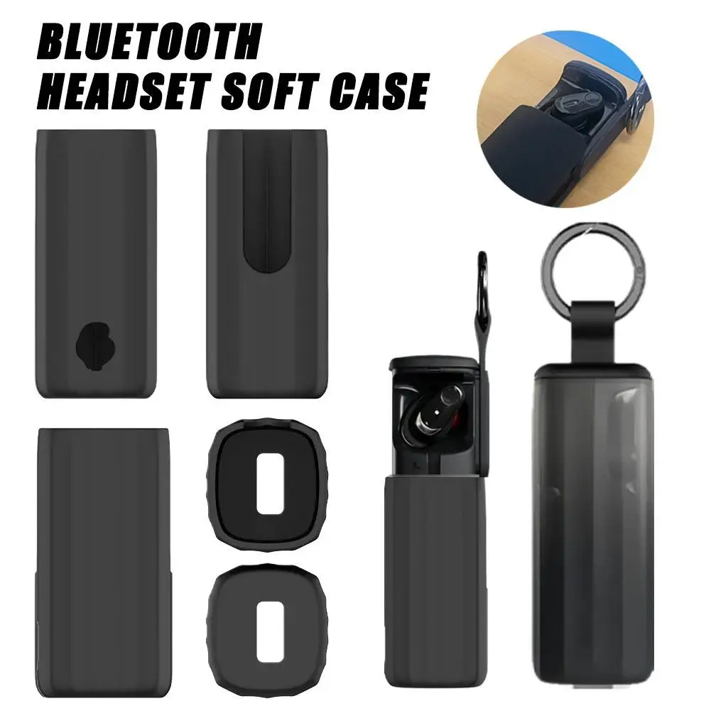 Para Skull Candy Method 360 ANC auriculares Bluetooth cubierta protectora de silicona anticaída a prueba de polvo carcasa suave