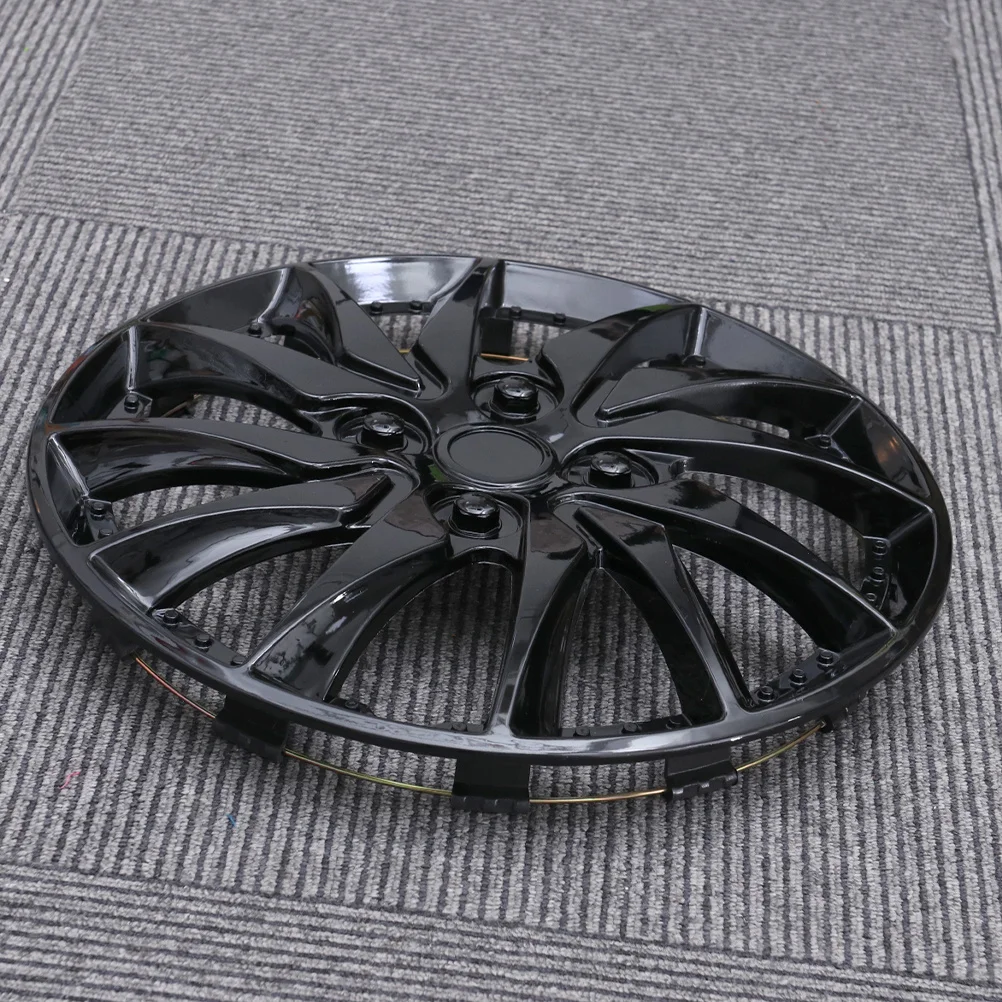 2 قطعة 14 بوصة قبعات محور عجلات لسيارة ديكور محور يغطي السيارات قوي خفيفة الوزن مقاومة للصدأ سهلة التركيب واسعة #4