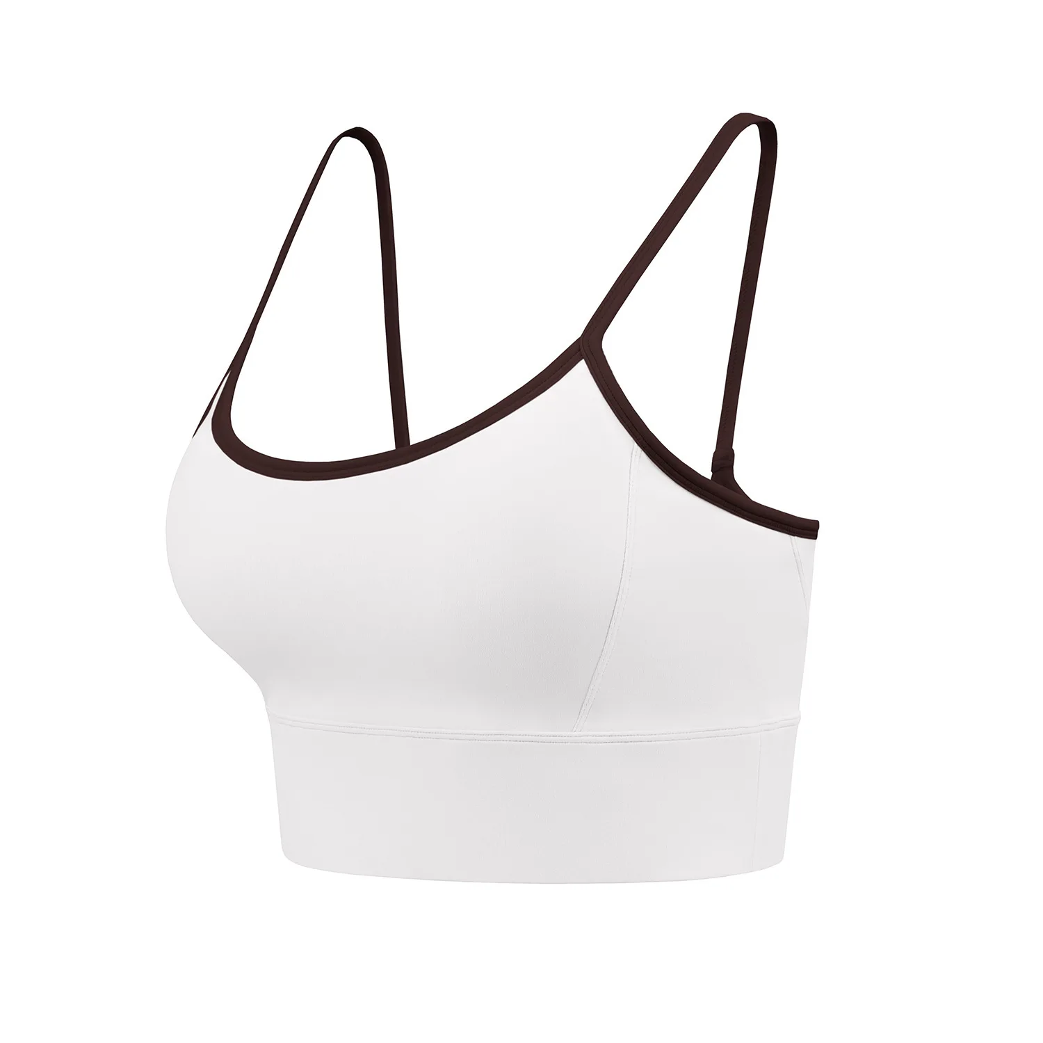 سترة رياضية نسائية من PMWRUN NULS شبابية ذات ألوان متعددة - حمالة صدر لليوجا مثيرة من الخلف، حمالة صدر مشدودة، ملابس داخلية للياقة البدنية