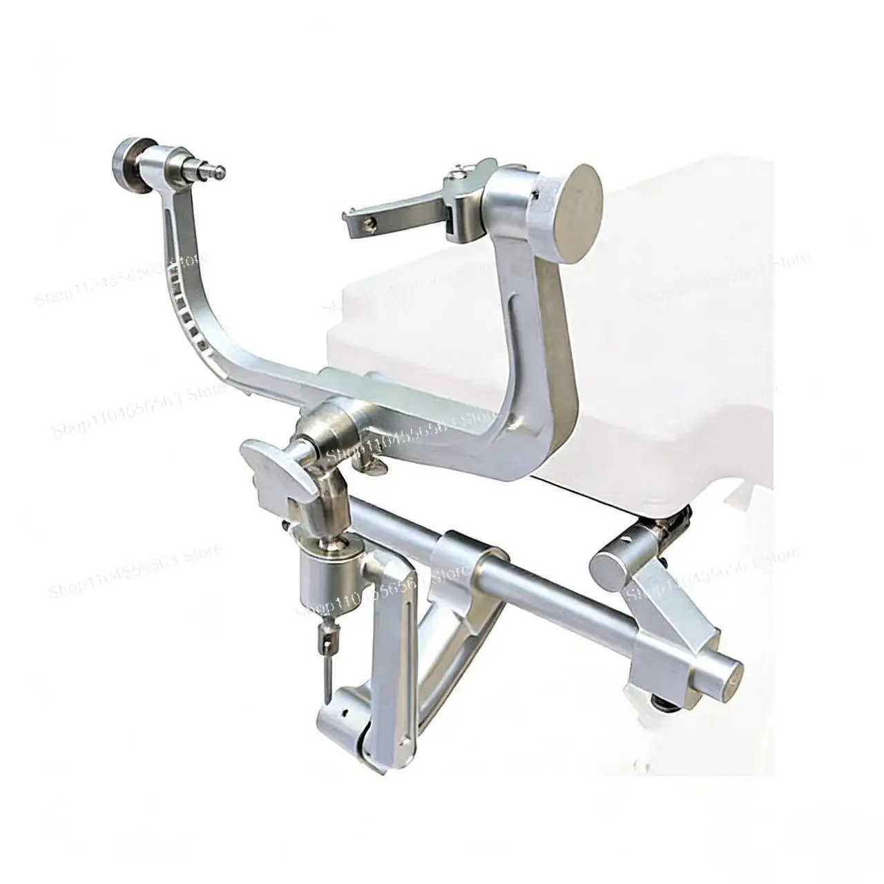 Three-Point Fixation Cranial Surgery Headrest System – Adapter & Gel Head Support for Operating Tables
