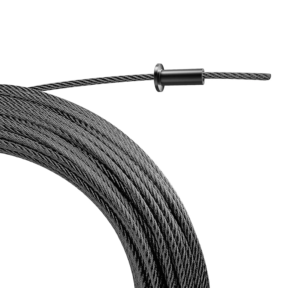 BHBD-120 Pack Black Stainless Steel Protector Sleeves For 1/8Inch Deck Cable Railing, For Wood/Composite Posts