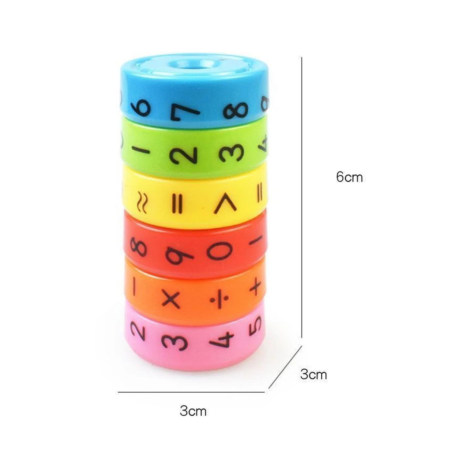Mathematics Teaching Tools Mathematical Calculation Blocks Preschool Learning Counting & Math Skill Learning Tool Children Gift