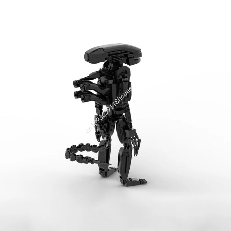 712 قطعة MOC الغريبة زينومورف Posable الشكل الفضاء نموذج اللبنات هدايا عيد الميلاد تجميع DIY بها بنفسك فكرة لعبة الطوب عيد ميلاد #2