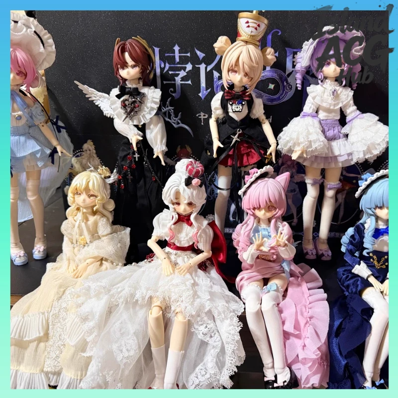 Figura de acción de anime BJD Paradox World de 12 cm, caja sorpresa, muñeco coleccionable de 4 puntos para exhibición en escritorio, regalo para fans