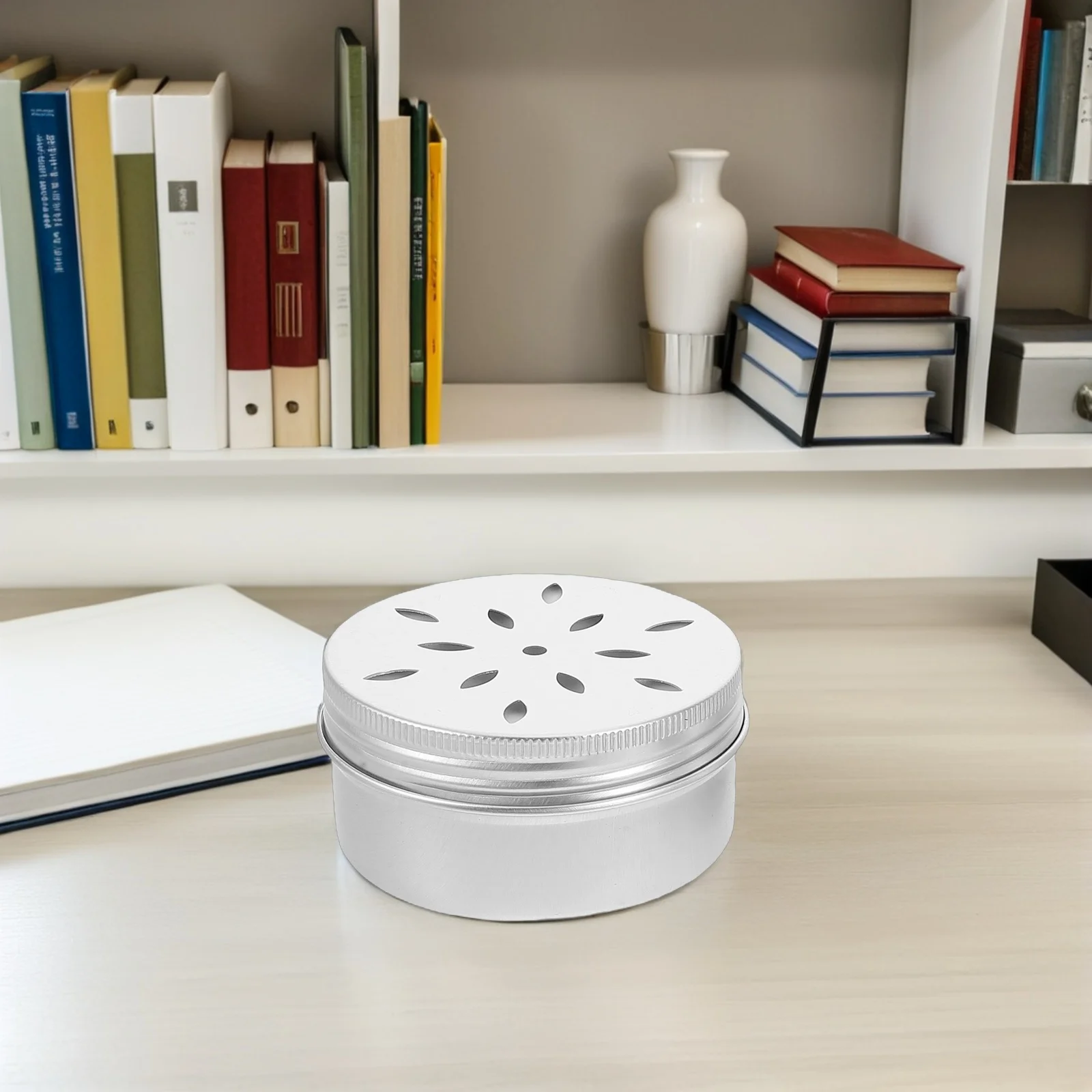 12 stuks ronde aluminium holle schroefdeksel blikken lichtgewicht opslagcontainers voor haarwas balsem snoep aluminium pot