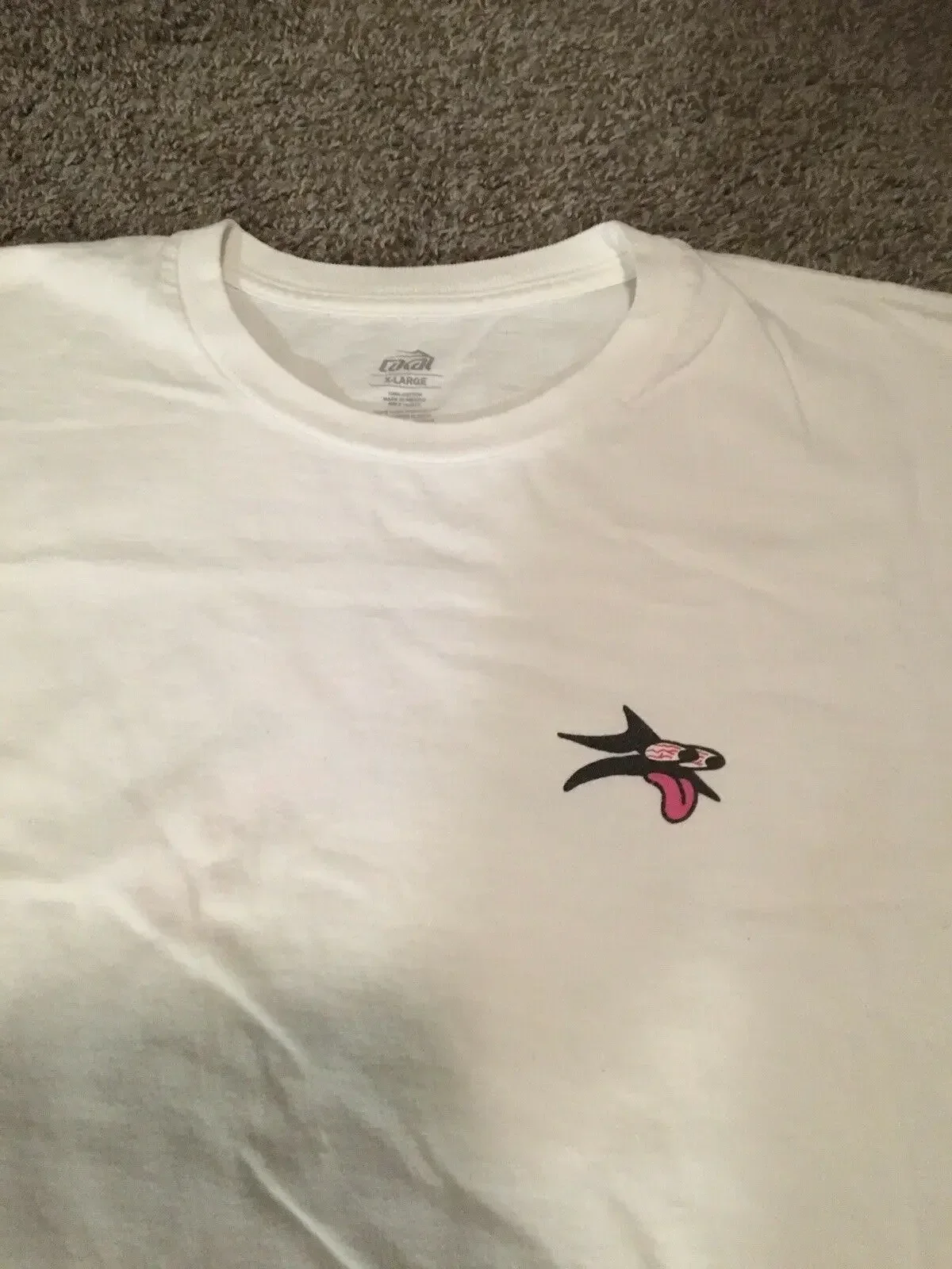 قميص Lakai للتزلج للرجال مقاس Xl باللون الأبيض #1