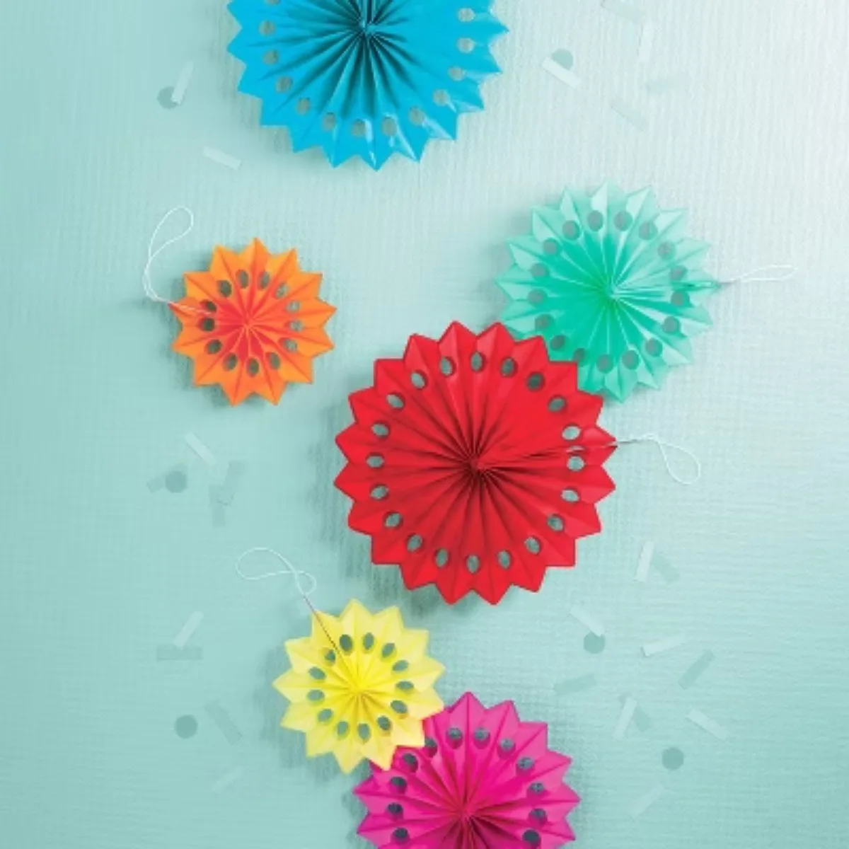 6-каратное бумажное веерное украшение, свадебные украшения, украшения для гавайской вечеринки, юбилей, свадебный декор