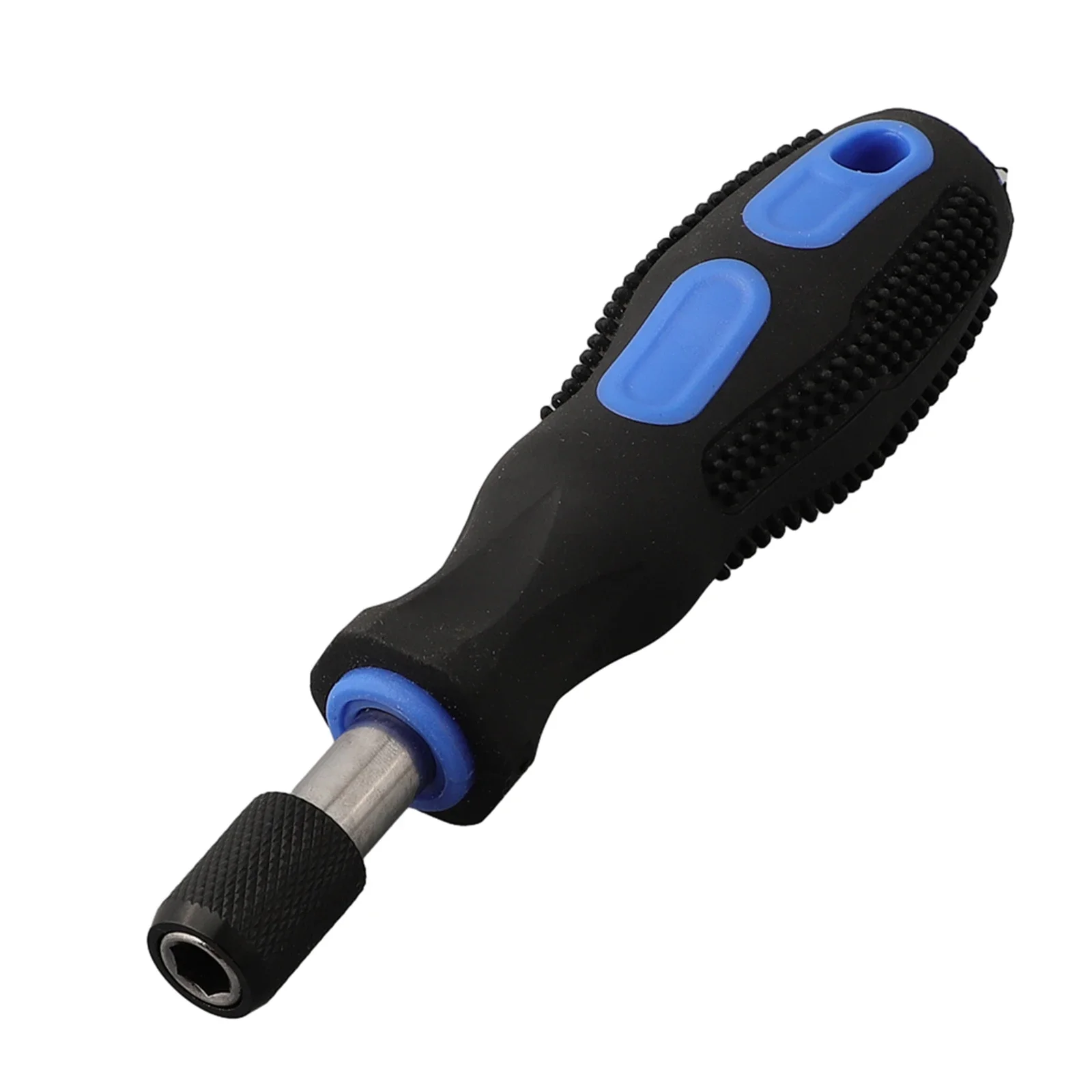 Ergonomic Hex Selflocking Adapter Screwdriver Handle Rubber Non Slip Grip Magnetic Link 1/4 Hex (6 35mm) 5 5In