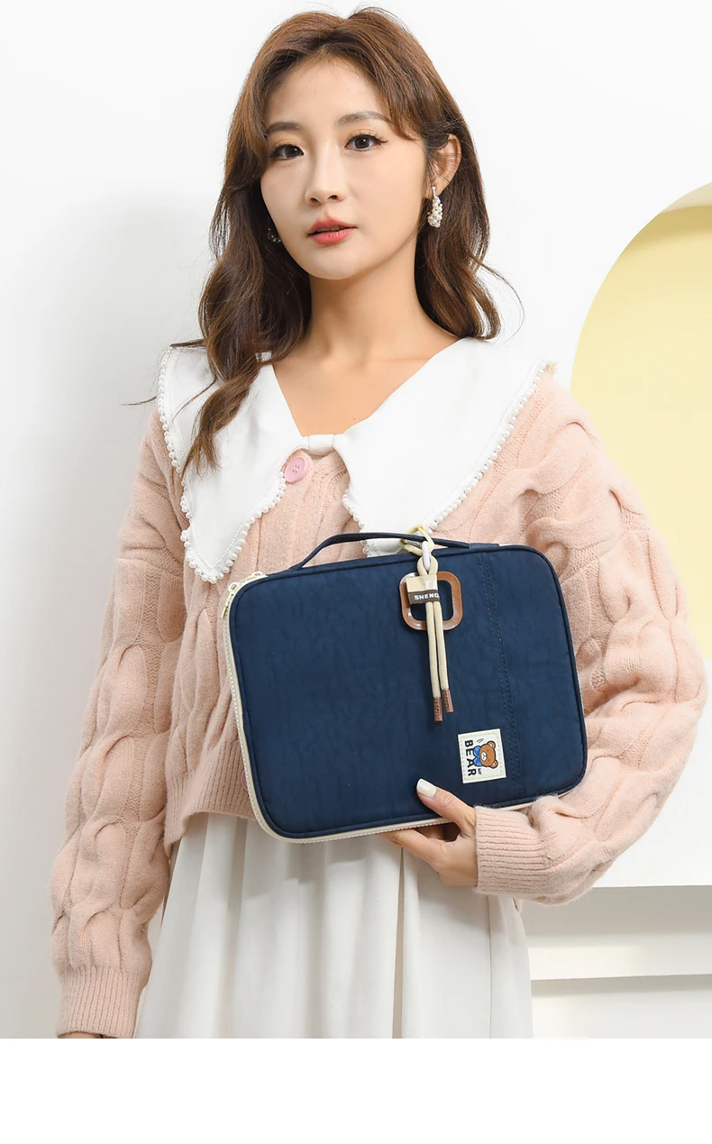 Laptoptasche 11 12 13,3 14 15,6 Zoll Abdeckung für MacBook Air Xiaomi Huawei Lenovo Notebooktasche Männer Frauen tragbare Handtasche Aktentasche – Detail 19