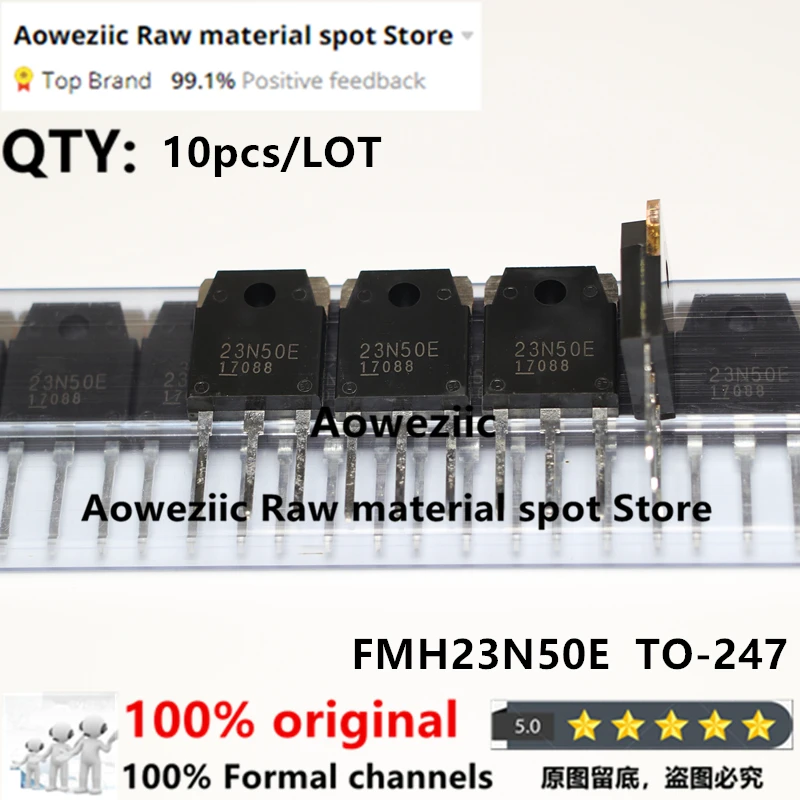 Aoweziic 2021+ 100% nowy importowany oryginalny FMH23N50E 23N50E TO-247 MOS FET 23A 500V spawarka inwertorowa