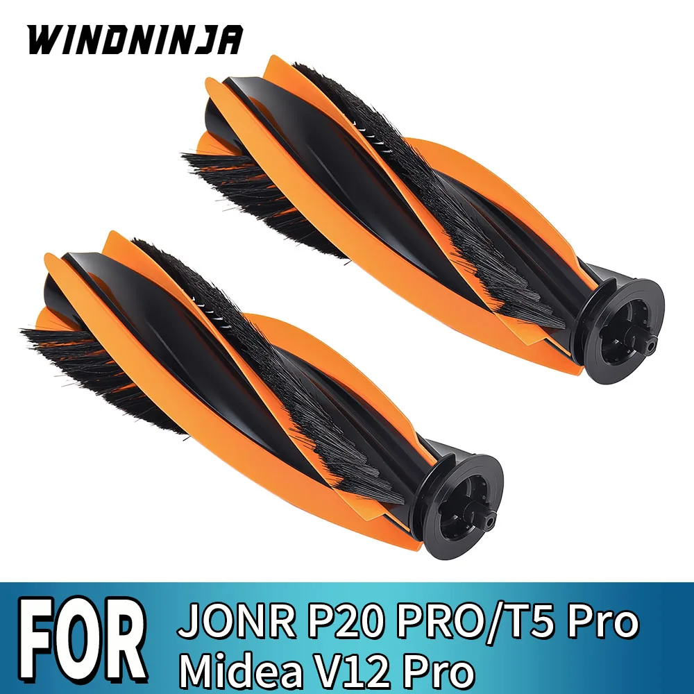 Escova Principal para Robô Aspirador JONR P20 PRO T5 Pro e Acessórios de Escova Rotativa para Limpeza de Piso do Aspirador Midea V12 Pro