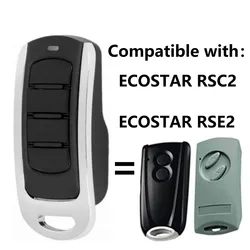 Hormann ECOSTAR RSE2 RSC2 433MHz Remote Control Rolling Code Ecostar RSC2-433 RSE2-433 Mhz Remote Control With Battery