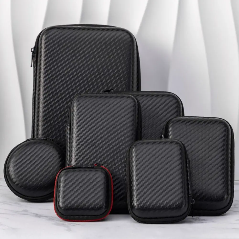 High Quality EVA Earphone Bag Shockproof Durable Digital Accessories Storage Box Universal Wear-resistant Data Cable Organizer