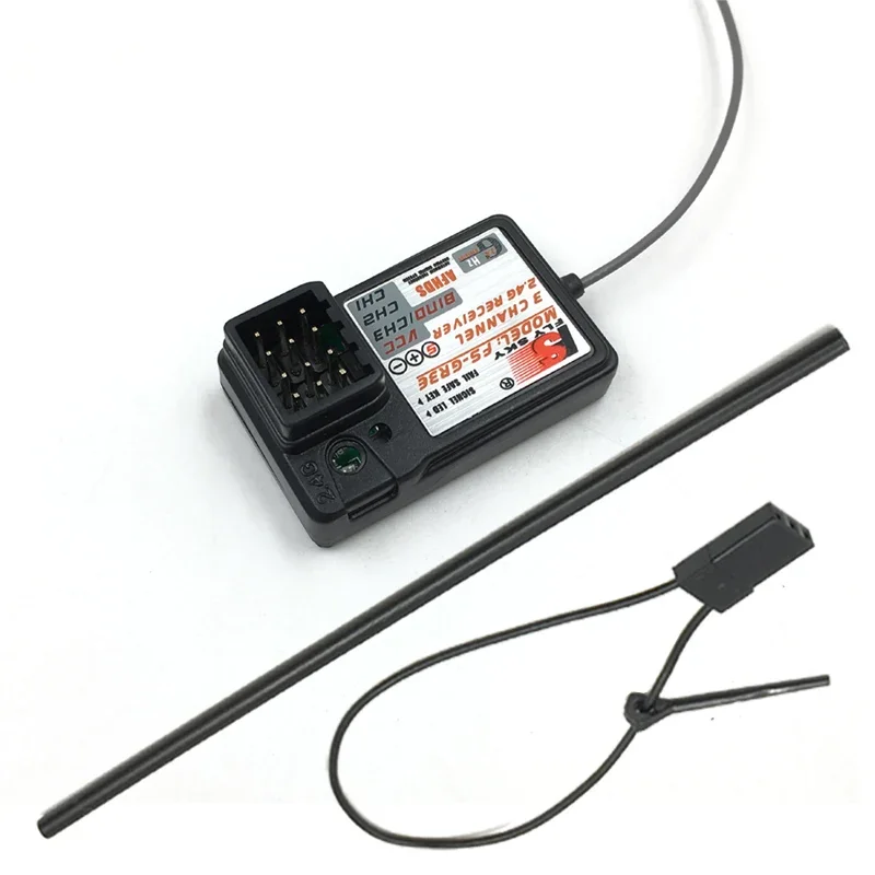 Flysky FS-GR3E AFHDS 2.4G 3CH Receiver for FS-GT2 FS-GT2B FS-GT3B FS-GT3C FZ-IT4S RC Car Boat