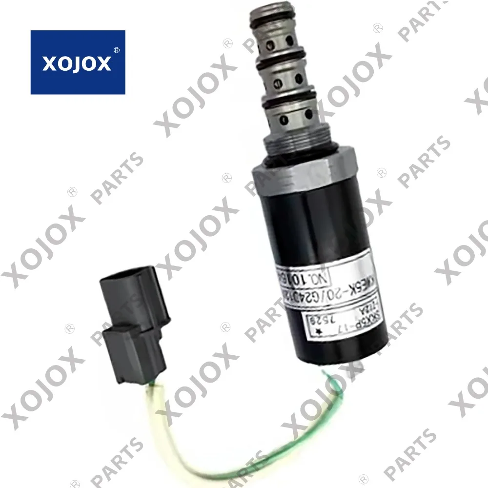 

Электромагнитный клапан XOJOX YN35V00004F2 SKX5P-17-212A для экскаватора Kobelco SK120 SK100 SK220 SK200-2 SK200-5