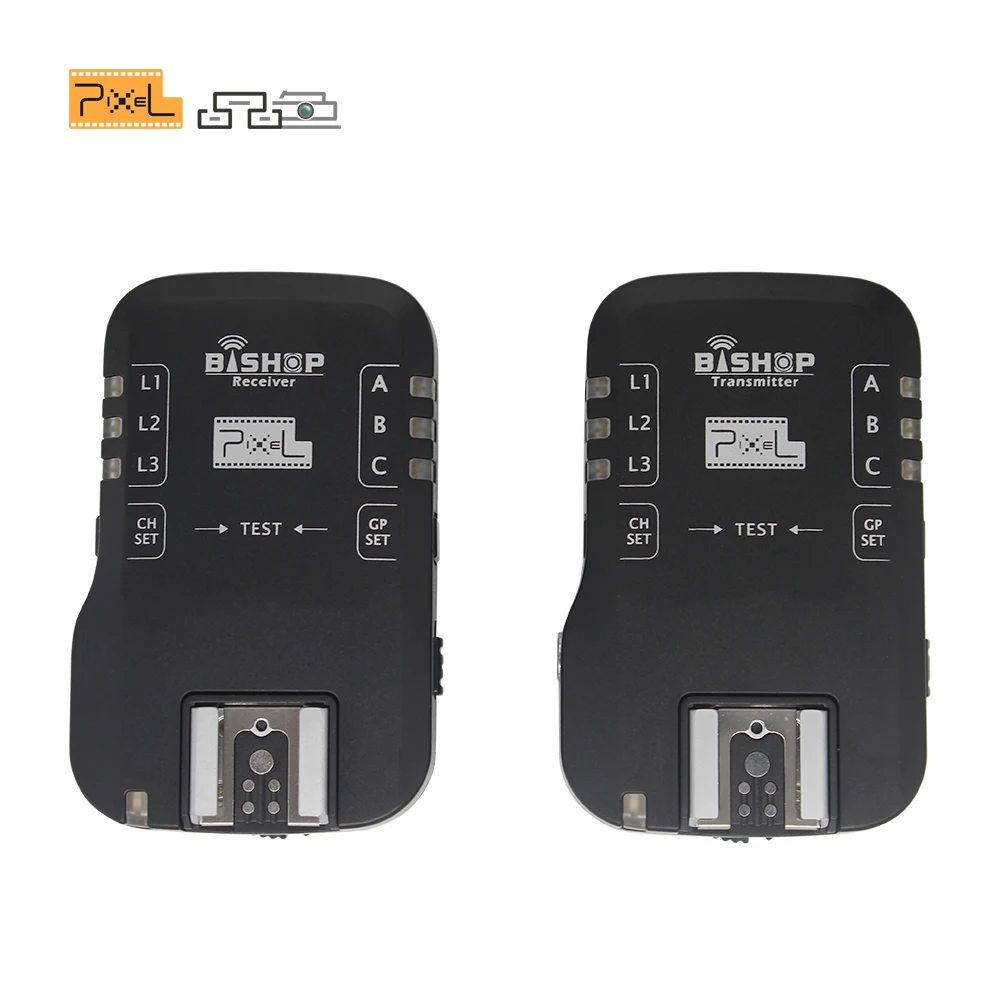 Pixel Bishop Wireless Flash Trigger Receiver for Nikon Camera High-speed Sync Transmitter Photo Studio Radio Flash