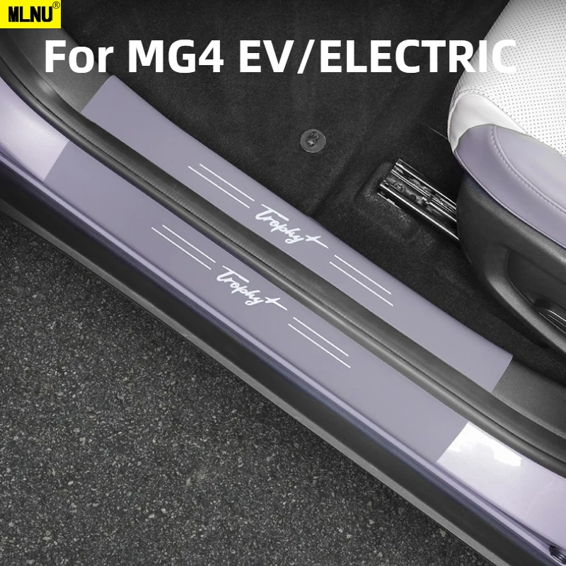 

Leather Sill Plate For MG4 EV/ELECTRIC Accessorie 2025/2024-Premium Leather Material Anti-Scratch,Wear-Resistant 2022-2023