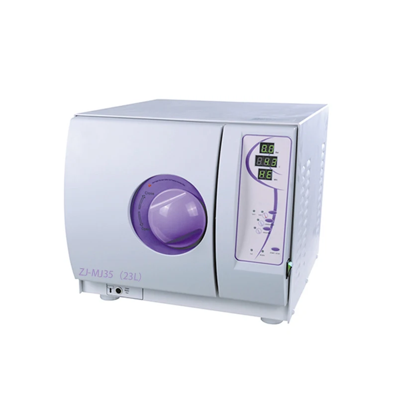 23-liter  tabletop autoclave with European Class N safety system