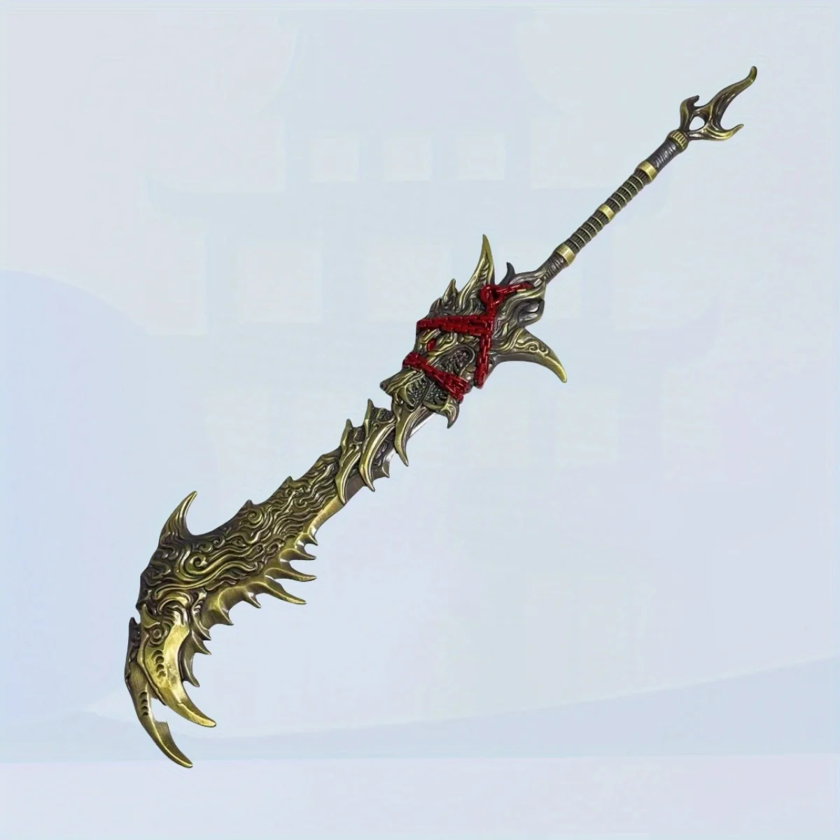 11.8 pollici Naraka Bladepoint Metallo Katana Spada Katana Giapponese Originale Samurai Sabre Ninja Coltello Accessori Cosplay Prop Giocattolo