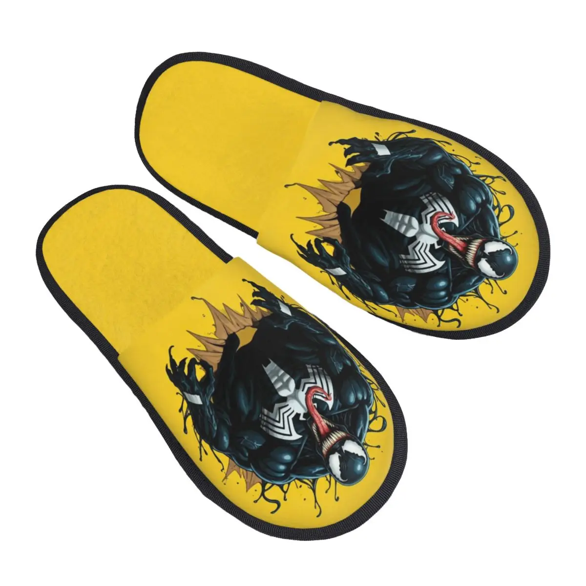 

Изготовленные на заказ гостевые тапочки Venom Movie для спа-женщин, домашние тапочки