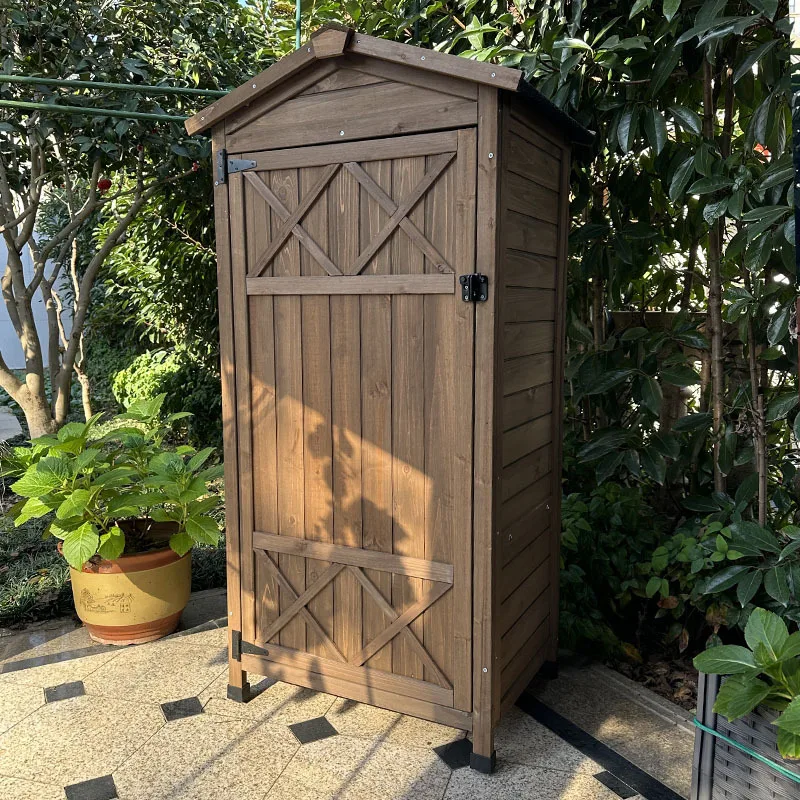 Cross-border Outdoor Storage Cabinet Tool Cabinet Toolbox Glove Cabinet Locker Locker Sub-garden Glove Box Outdoor