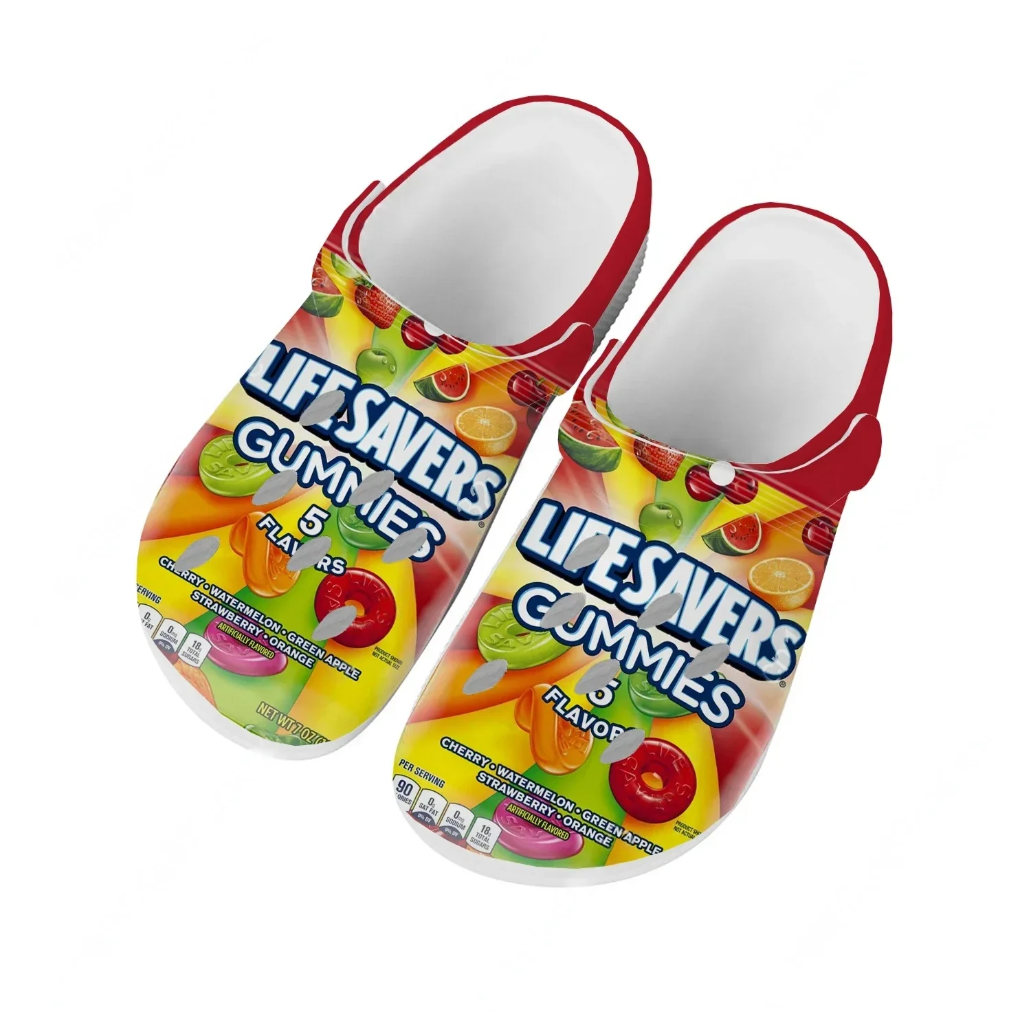 

JOLLY Candy Water Shoes Men Women Teenager Comfortable Fashion Home Garden Clogs Custom Sandals Beach Breathable Hole Slippers