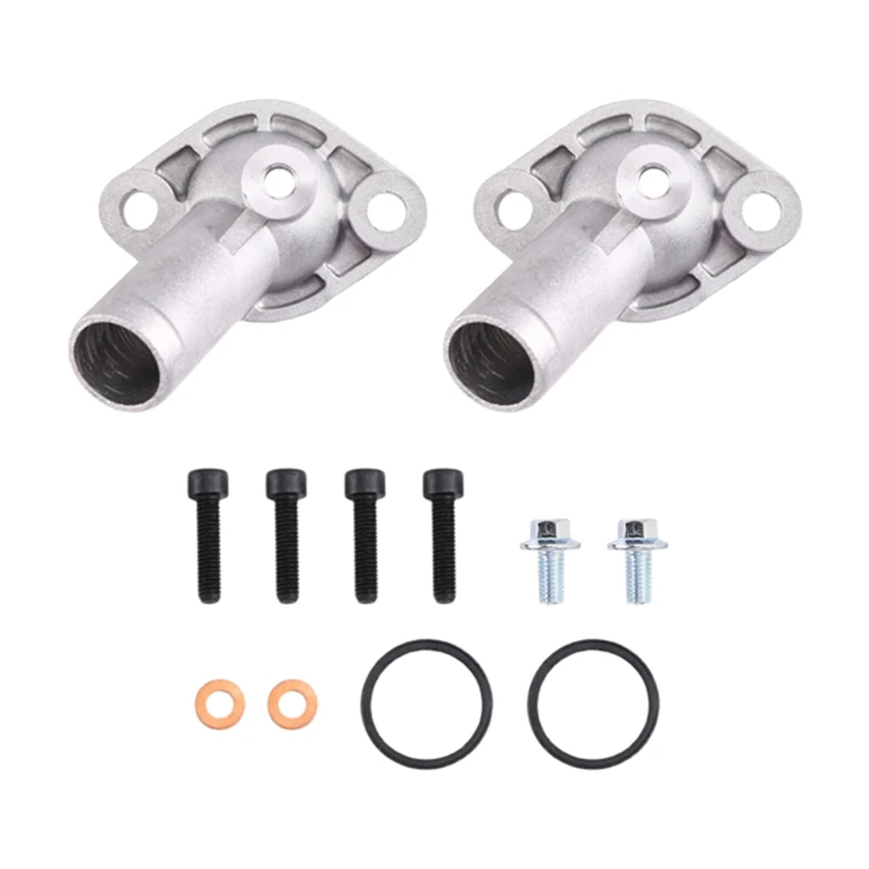 

ABKY-2 комплекта V-Twin алюминиевая крышка выхода термостата для Can-Am 800 1000 Outlander Renegade 420222690 420222691