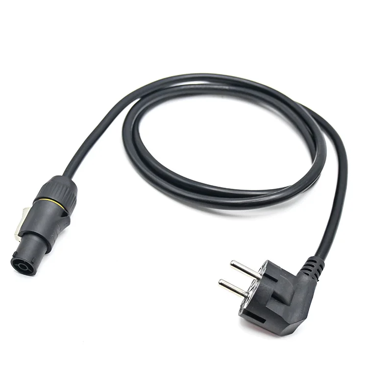 Hochwertiges Schuko True1 Kabel 1m 1,5m 2m 3m 5m 8m 10m Powercon True Con Buchse auf Schuko Stecker Kabel – Detail 1