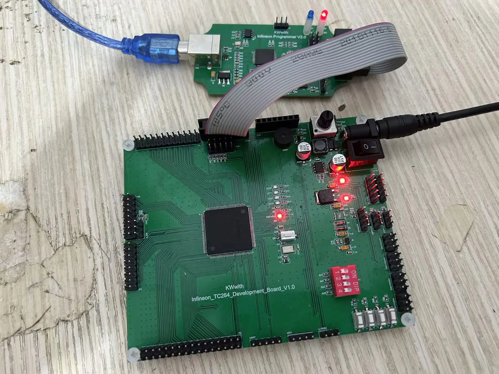 DAS Infineon Programmer TC17xx/2xx/3xx/TLE983x Automotive Battery