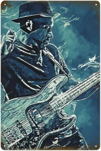 MARCUS MILLER II Metal Tin Sign Poster Painting Sign Funny Wall Vintage Decor