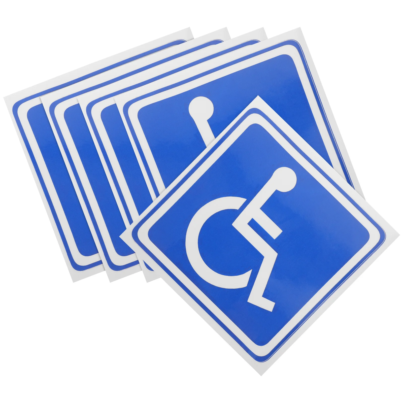 Car Sticker Disabled Wheelchair for Home Sign Window Self Adhesive Decals Symbol Parking Stickers