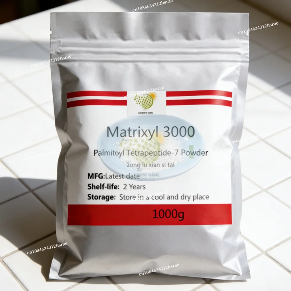 Fábrica Global de Producción Profesional de Materias Primas, Polvo de Péptido Matrixyl 3000, Antiarrugas, Empaque Sellado Personalizado