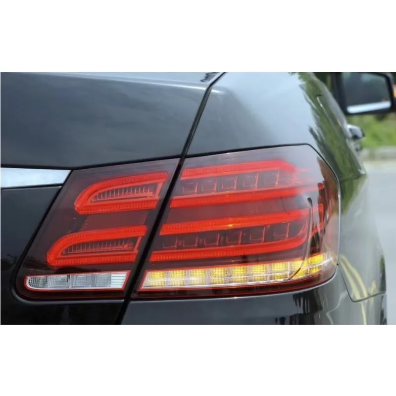مصابيح خلفية LED STLF CLRAK مناسبة لـ 09-13 Benz E-Class W212 مجموعة الضوء الخلفي ترقية إلى 2014 الجديدة LED النهار الجري Li #6