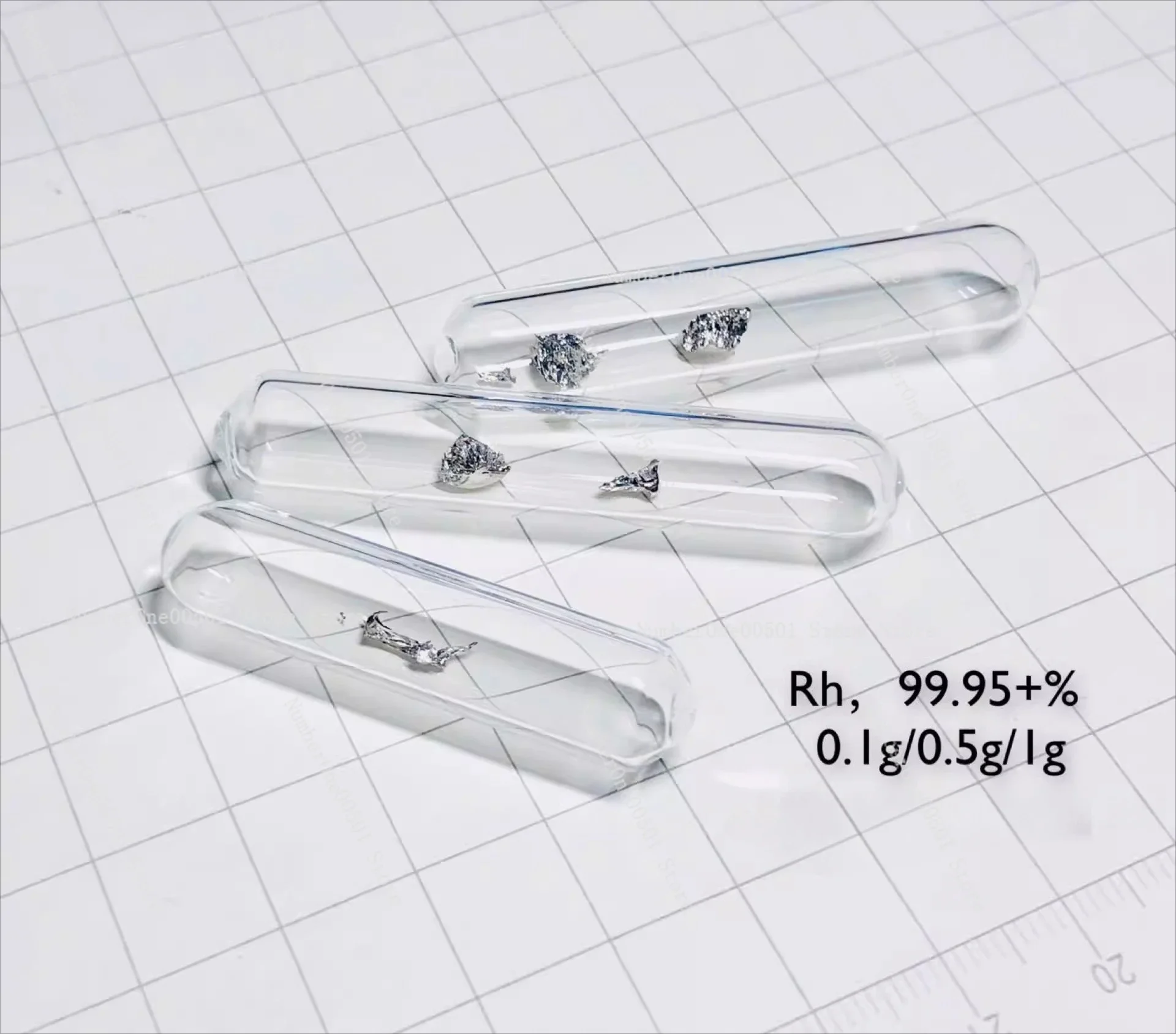 Melted crystal, metal rhodium, pure rhodium gold, pure rhodium, rhodium Rh crystalline sense crystal