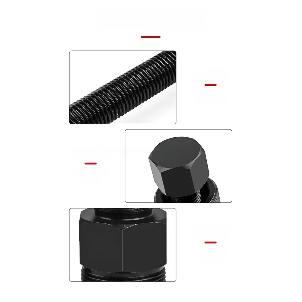 Rotor Removal Tool Flywheel Puller Precision Threads Blackened Heat-treated Precision Thread Flywheel Puller Motorcycle Tool