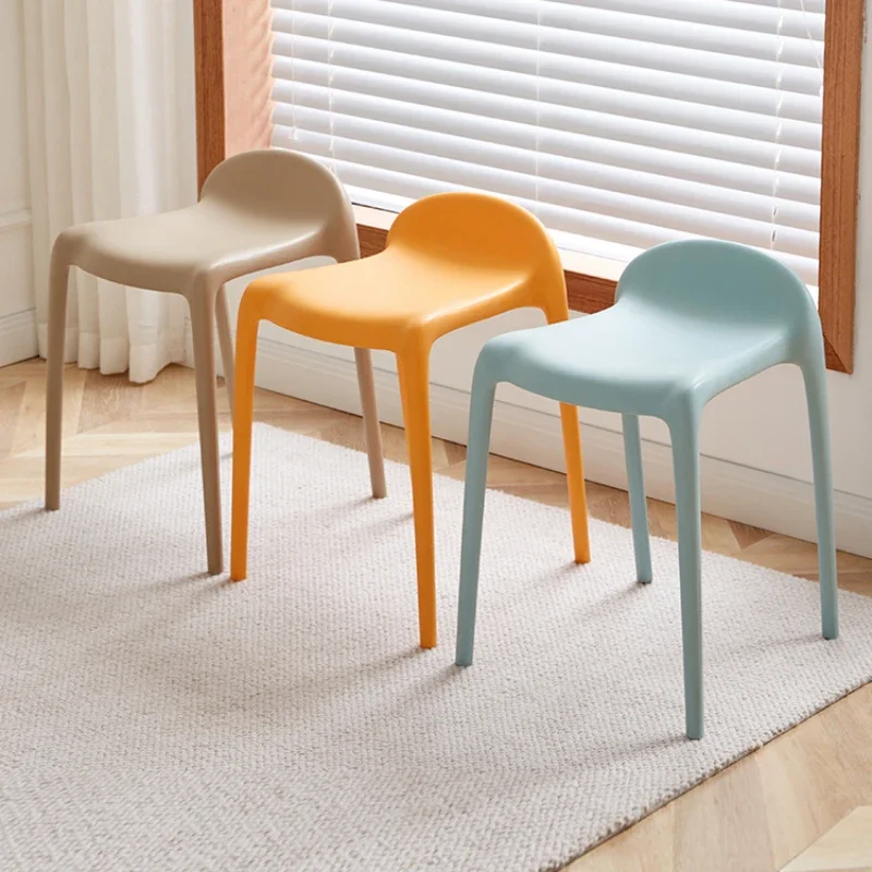 Thickened household stools, living room high stools, commercial rubber stools can be stacked with equal stools.